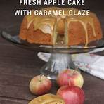 gourmet caramel apple cake recipe using sour cream and peas and lettuce2