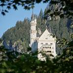 • o castelo de neuschwanstein desenho5
