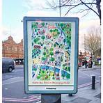 hackney london england map clip art designs2