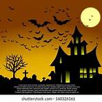haunted house silhouette2