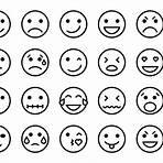 emoji images free black and white4