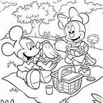 minnie mickey para imprimir e colorir1