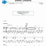 sweet dreams eurythmics noten3