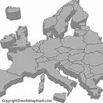 buscar el mapa de europa blanco y negro2