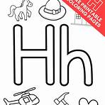 the letter h coloring pages fair1