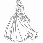 ausmalbild cinderella kostenlos3