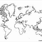 city of toronto on map of world countries realistic outline map blank1