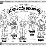 héroes de la revolución mexicana animados para colorear e imprimir3