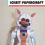 roxanne wolf papercraft1