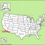 san diego california united states map3