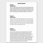 free biography template word1