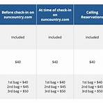 sun country airlines baggage fees3