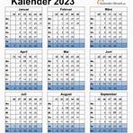 kalender monatsblatt 20232