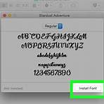 How to download and install fonts from Dafont?1