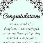 what to write in daughter's wedding card wording samples3