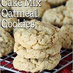 oatmeal cookies made with cake mix4