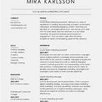 Are there free CV templates?1