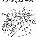 mother's day card to color2