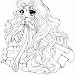 imágenes para colorear de princesas anime3