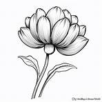 elmore winfrey images printable black and white flowers2
