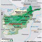 afghanistan country map1