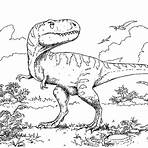 dibujos de un t rex para colorear chidos1