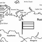 rusia mapa para colorear1