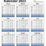 kalender 2023 als liste2