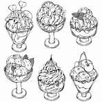 figuras de sorvete para colorir2