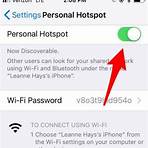 how do i connect a wifi hotspot to a bluetooth device using1