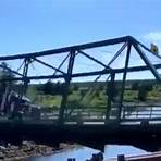 What happened to a truss bridge near Canso?2