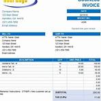 commercial invoice excel4