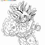 goku ultra instinct mastered coloring pages3