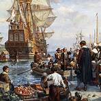 Why did the pilgrims boarding the Mayflower come to America?4