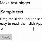 can you use a smaller font on windows 103