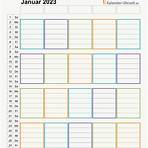 kalender monatsblatt 20234