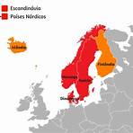 mapa dos países nórdicos1