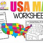 maps of the united states of america for kids worksheets2
