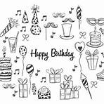 friend birthday wishes quotes black and white line art images cd4