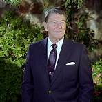 Where was President Reagan posed?1