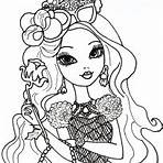 ever after high coloring pages4