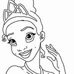 tiana coloring pages2