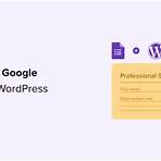 how to embed a google form in a wordpress site code2