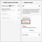 how do i reset my android hotspot password on my computer1