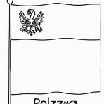 bandeira da polônia para colorir5