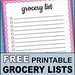 shopping list printable worksheets2