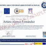 certificado universitario internacional dq1