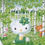 wallpapers for desktop hello kitty green big size4