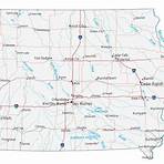 state of iowa map with cities and towns highways2