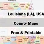 blank map of parishes in louisiana and cities4